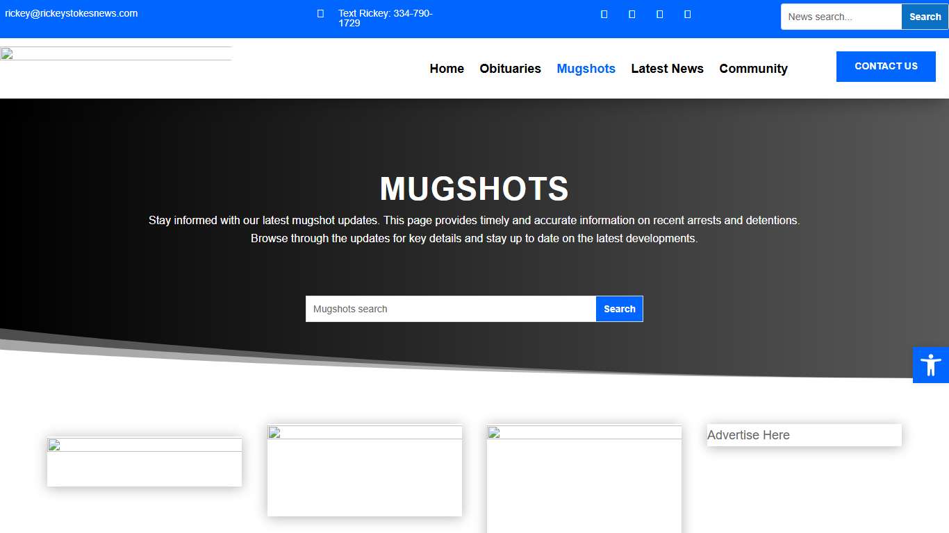 Mugshots - Rickey Stokes News