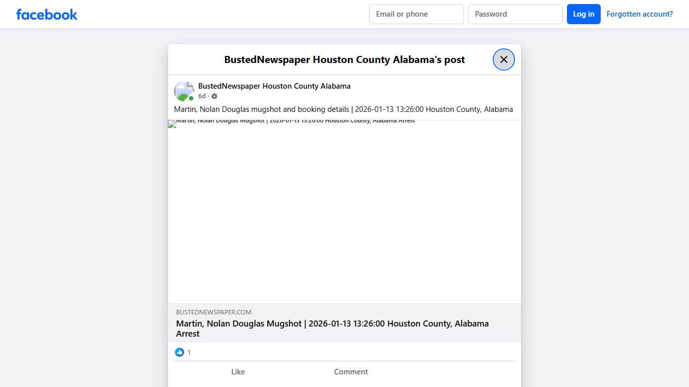 Martin, Nolan... - BustedNewspaper Houston County Alabama | Facebook